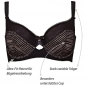 Preview: berlei Solution Supreme Fit Bügel-BH schwarz Gr. 70E,90DD