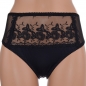 Preview: Kris Line Dessous Brillant Slip Gr.2XL schwarz